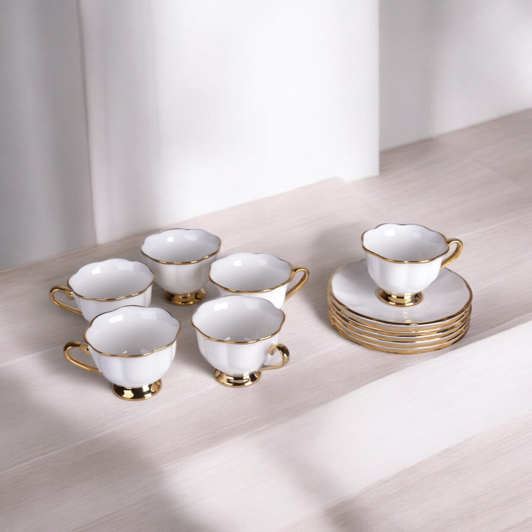 Cup & Saucer Set  (6pcs Set) BR8017