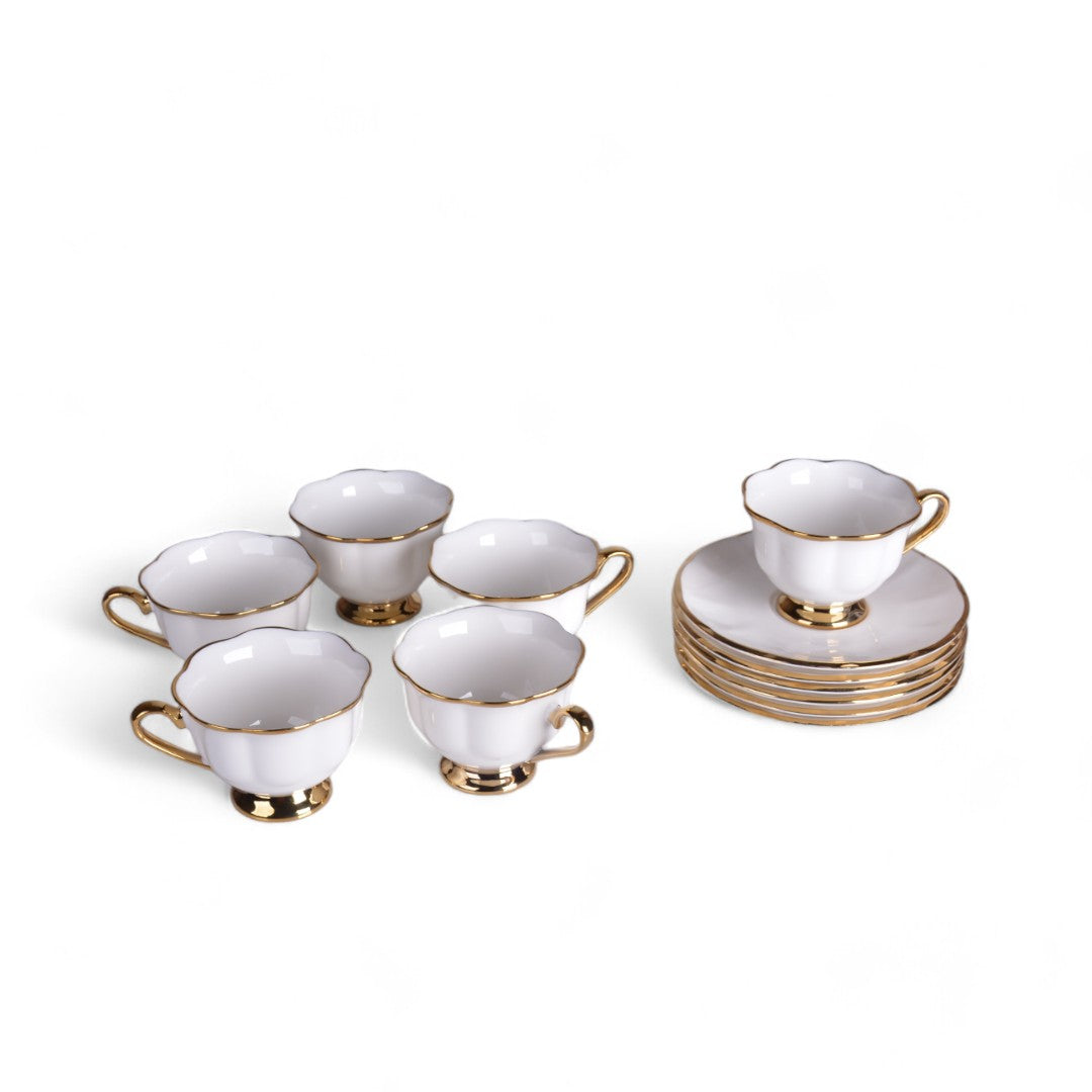 Cup & Saucer Set  (6pcs Set) BR8017