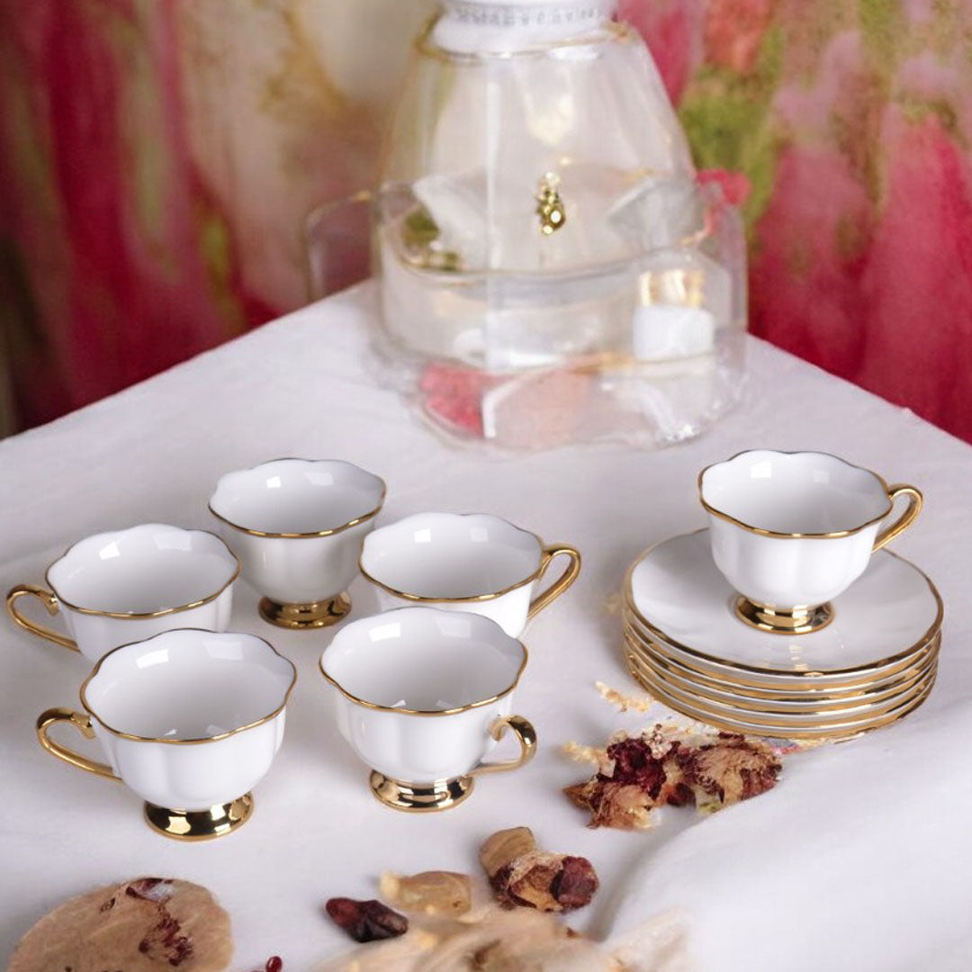 Cup & Saucer Set  (6pcs Set) BR8017