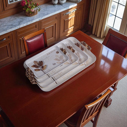 Dine Decor Tray Set 4Pcs