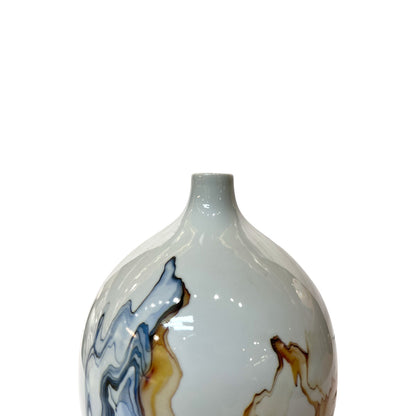 Snowfall Serenity Vase