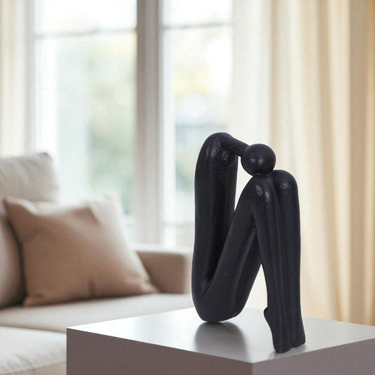 Ebonite Sculpture Statue