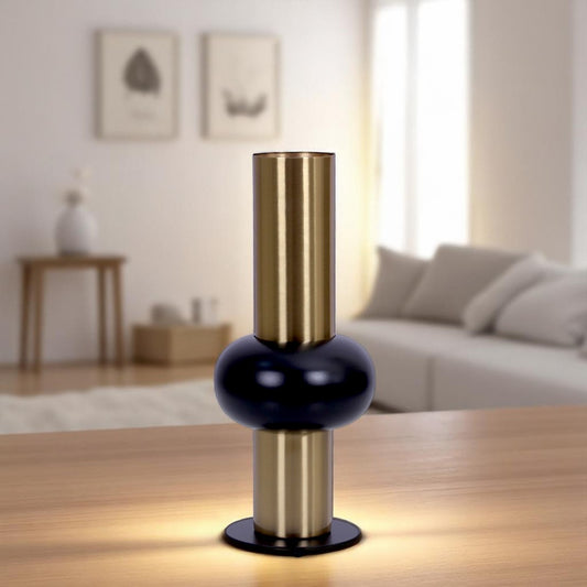 Black and Golden Vase