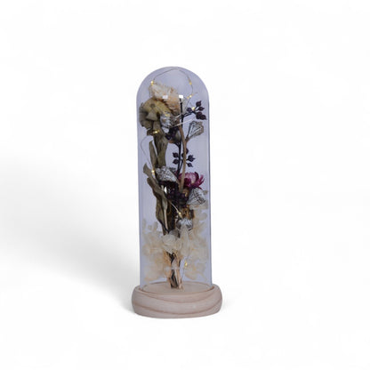 LED Glass Flower Decoraton Piece