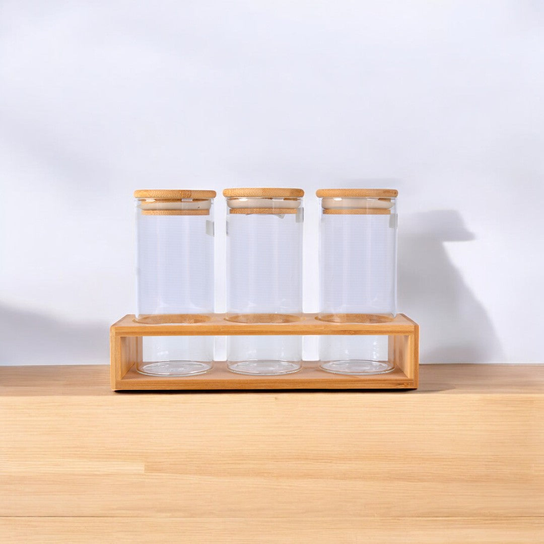 Clear Air tight Jar Set