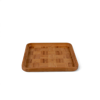 WOODEN PLATE-SQUARE