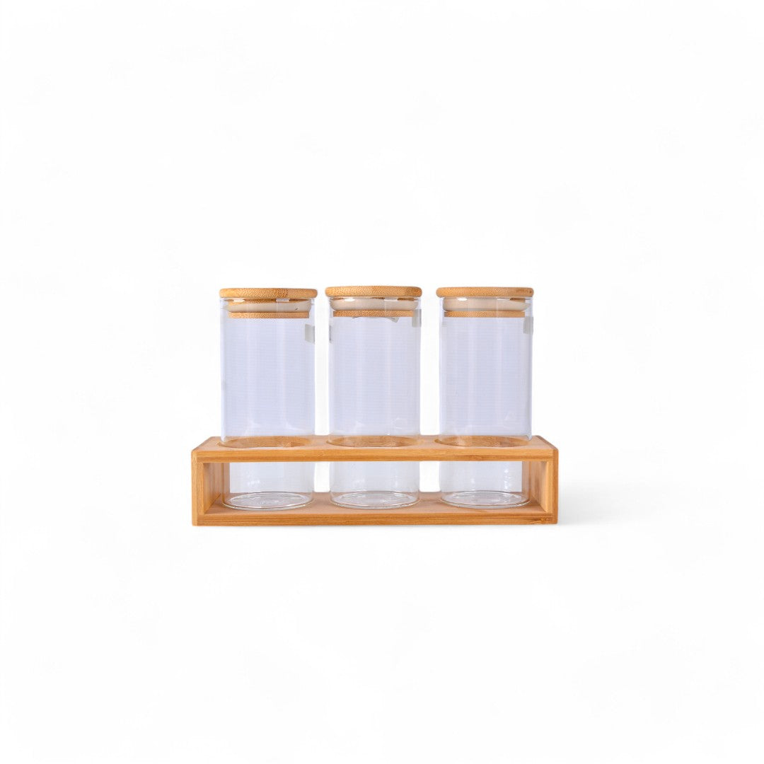 Clear Air tight Jar Set