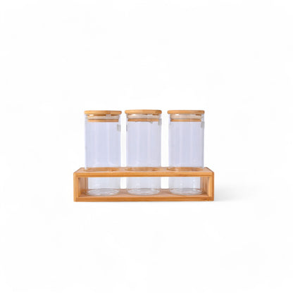 Clear Air tight Jar Set