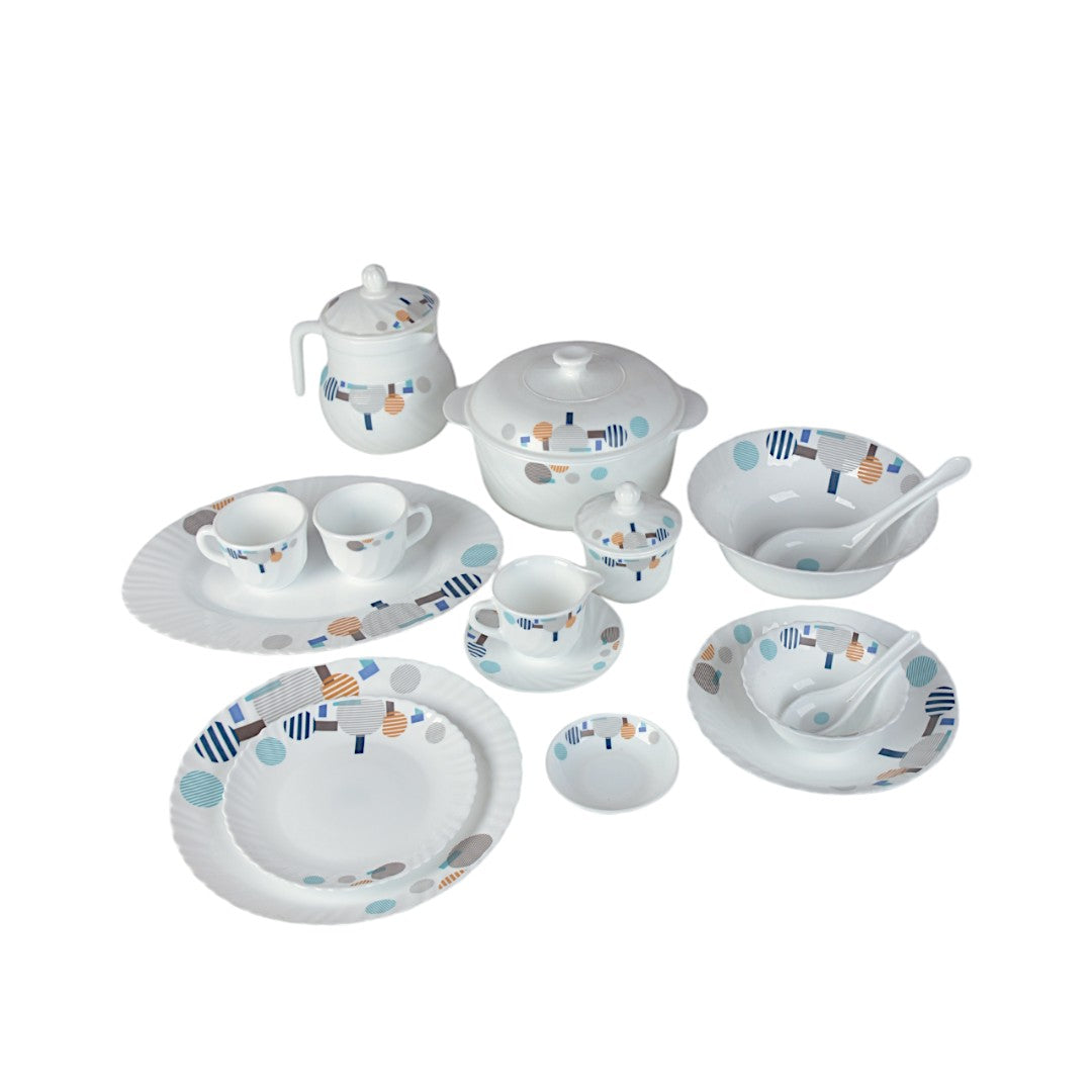 Corelle 72-Piece Dinnerware Set White