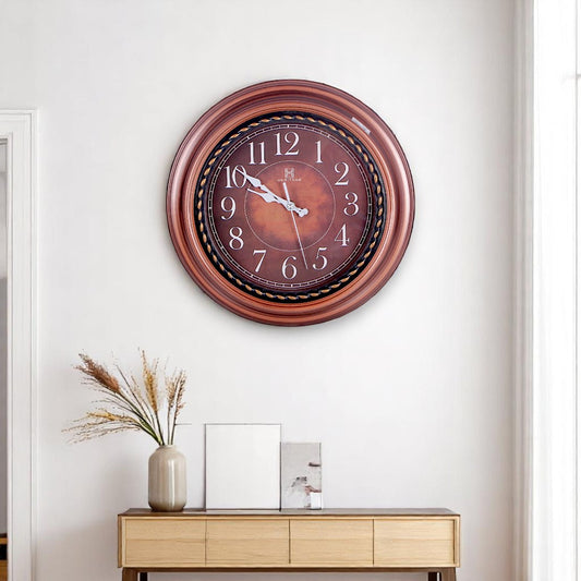 Brown Wall Clock