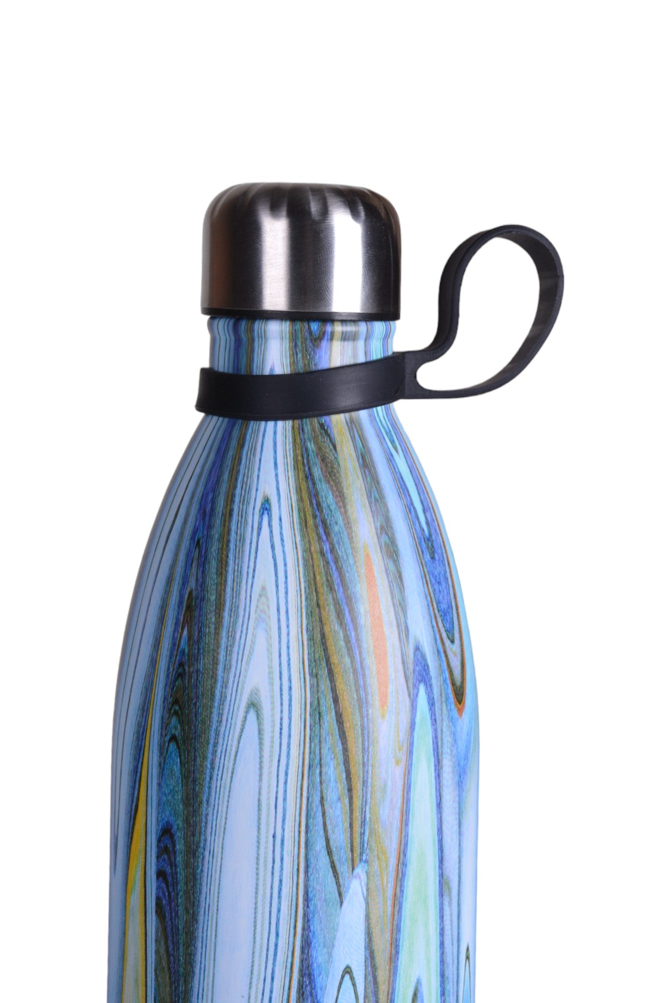 Tropical Floral Print  Double Walled Vacuum Insulated Stainless Steel Water Bottle