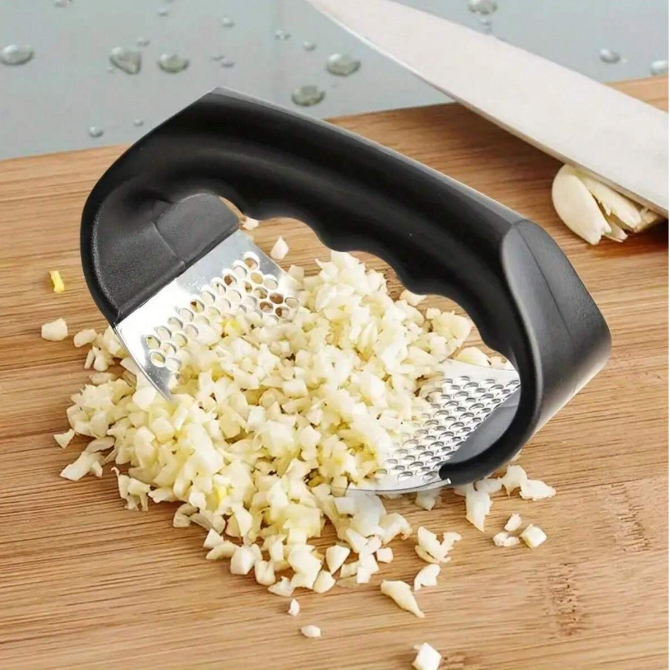 Manual Garlic Press Rocker with Handle