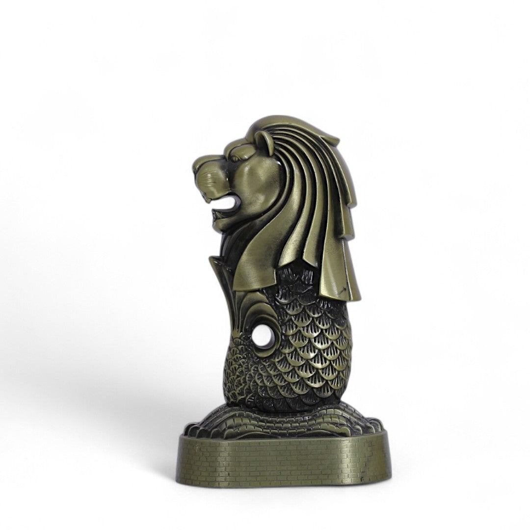 Metal Merlion Fountain Model