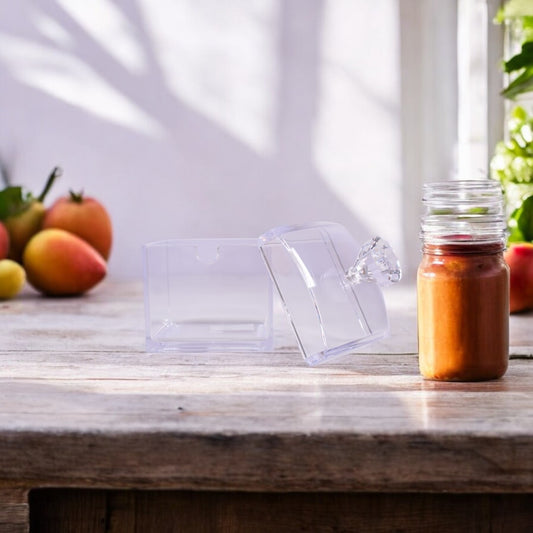 Transparent Sugar Pot