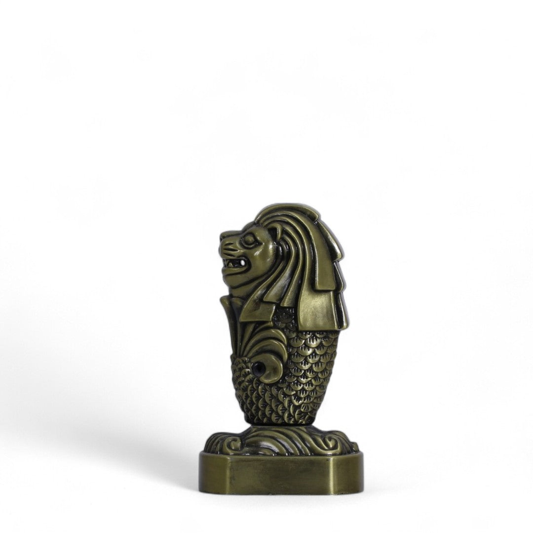 Metal Singapore Merlion Fountain Model