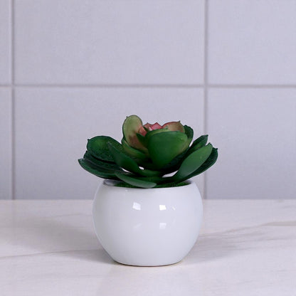 Green Artificial Potted Flower