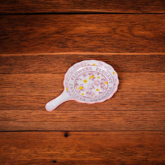 Ceramic Flower Print Tray