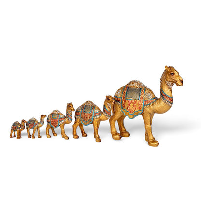 Camel Statue Resin Modern