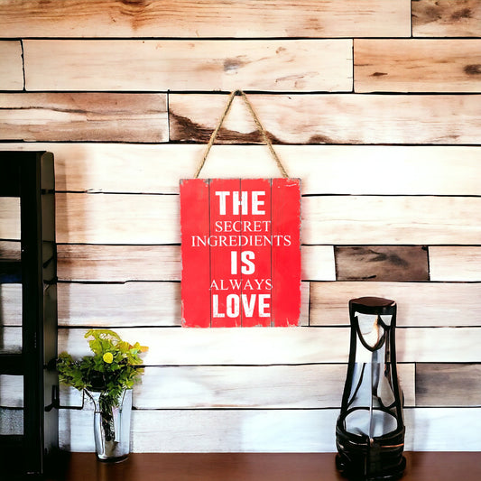 Sign with Quotes| Rustic Wall Art Decoration