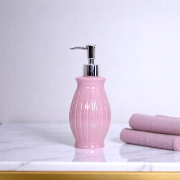 Pink Soap Dispenser