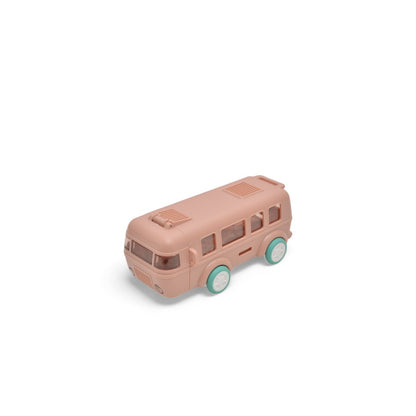 Mini Bus Water Bottle with Straw & Strap