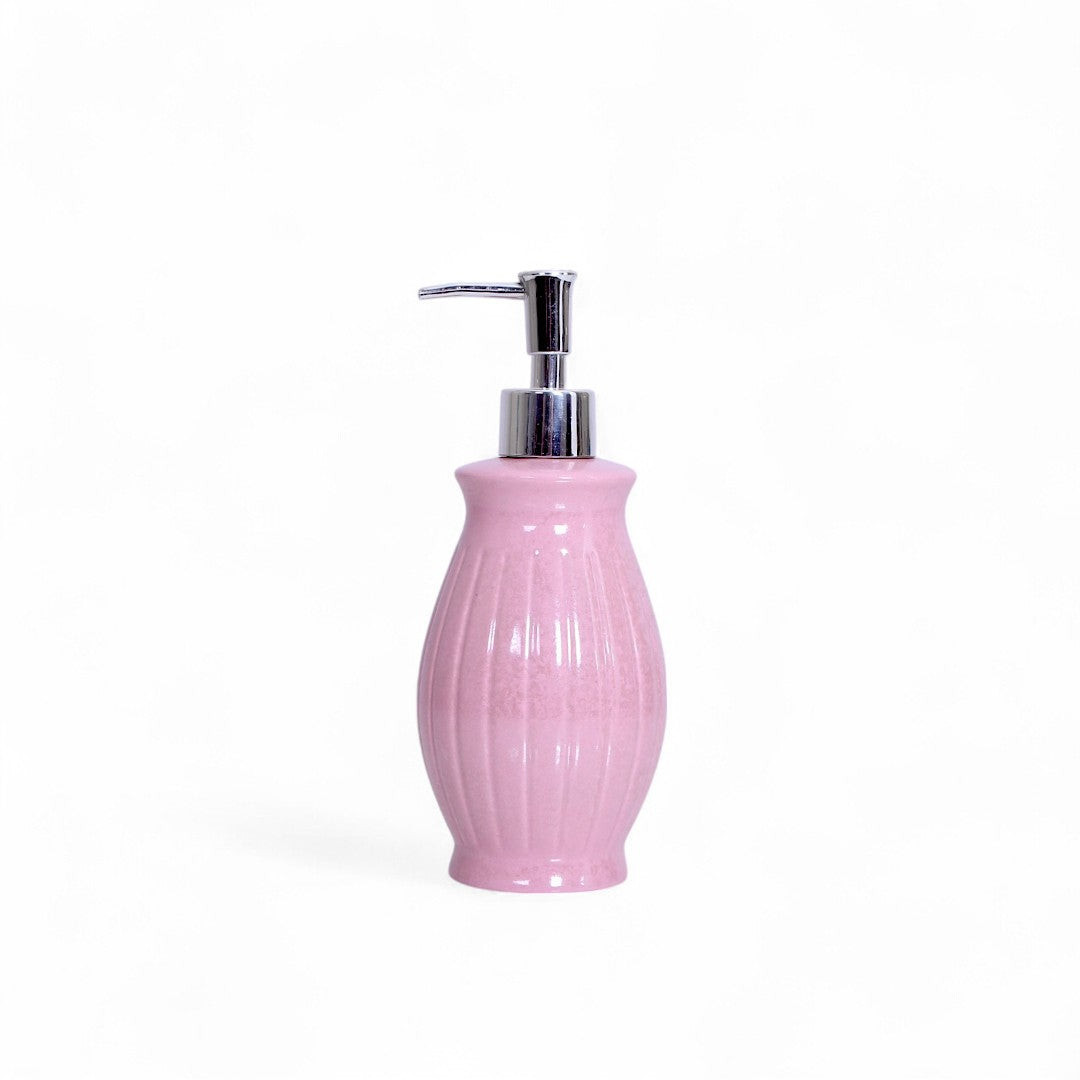 Pink Soap Dispenser