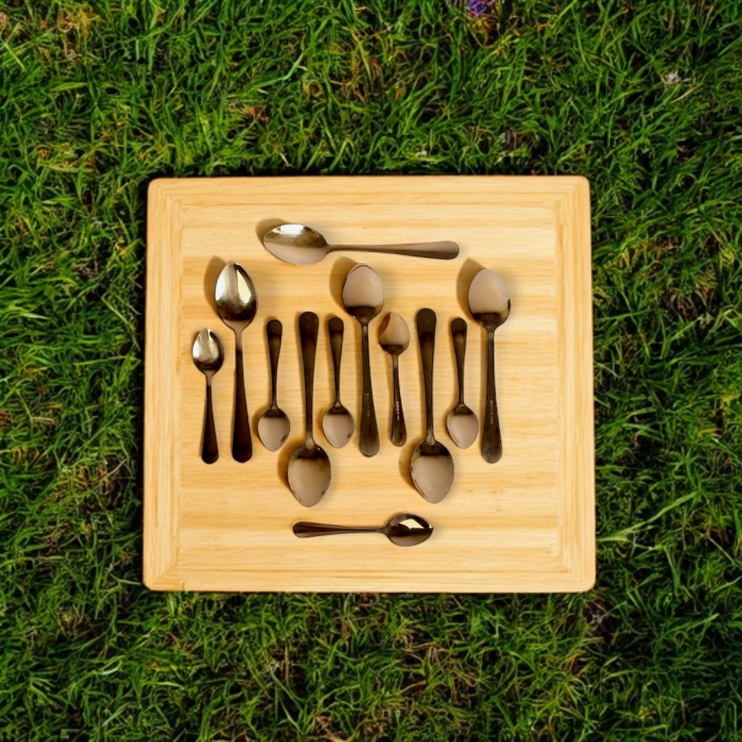 Golden Cutlery Set 24Pc