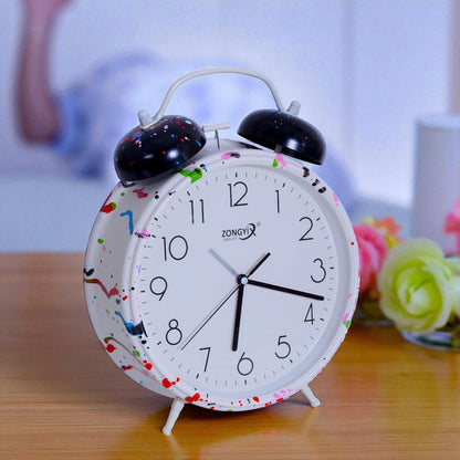 White Table Alarm Clock