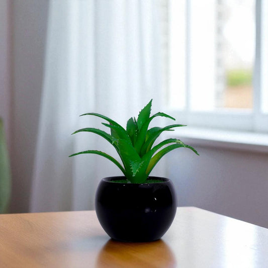 Artificial Flowers With Pot