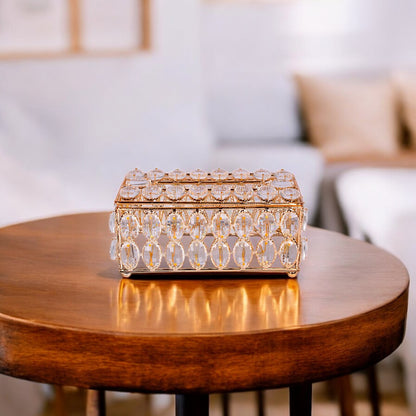 Tissue Box Metal Crystal