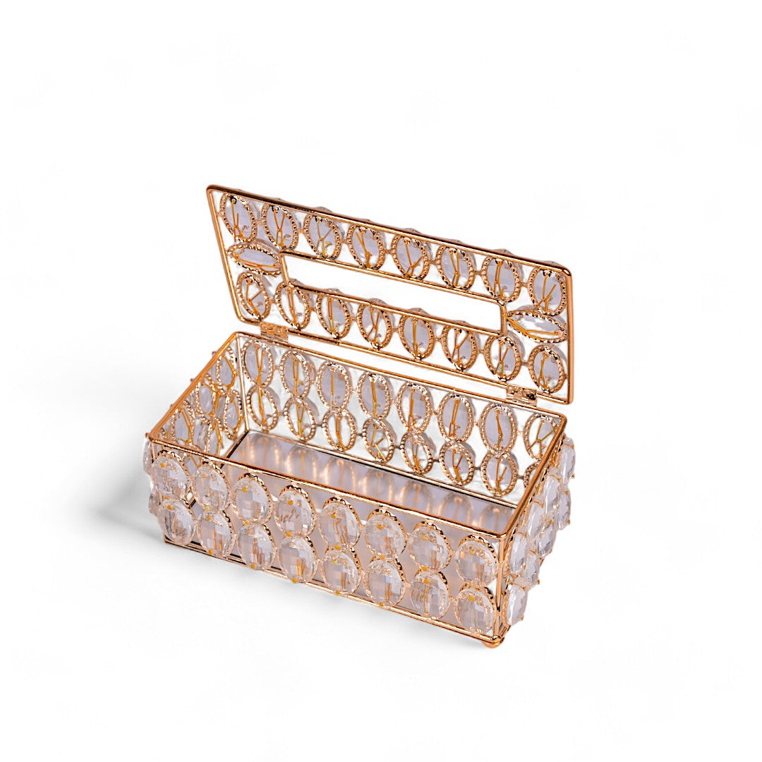 Tissue Box Metal Crystal