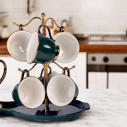 Coffee Set With Stand