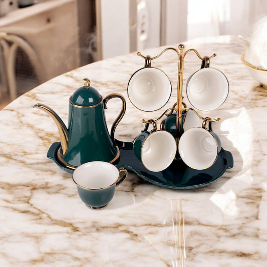 Coffee Set With Stand