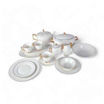 Corelle 61-Piece Dinnerware SetOff White