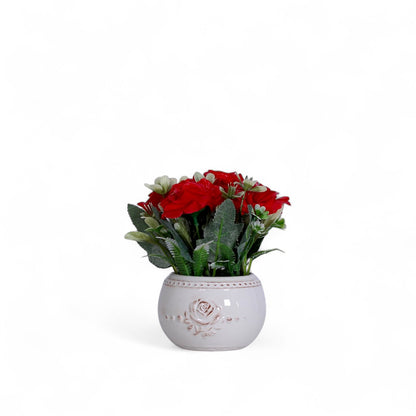 Artificial Flower Pot