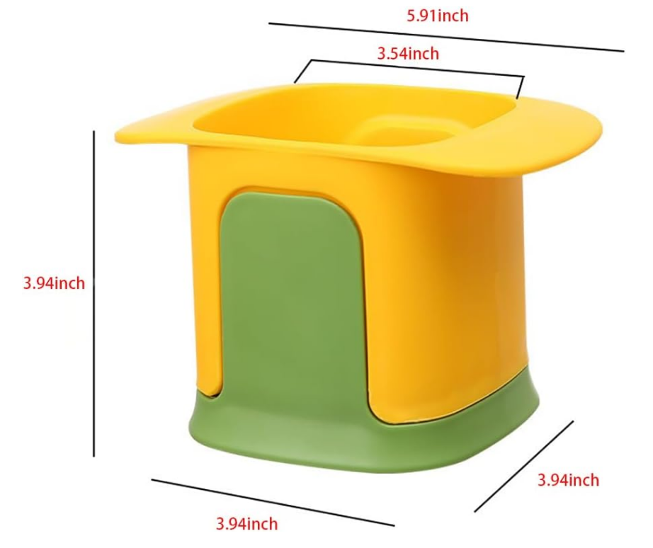 2-in-1 Vegetable Chopper Dicing & Slitting