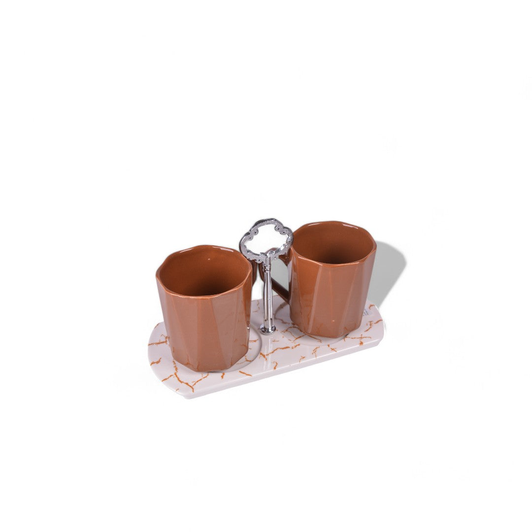 2-PC Coffe Mug Set D-2610