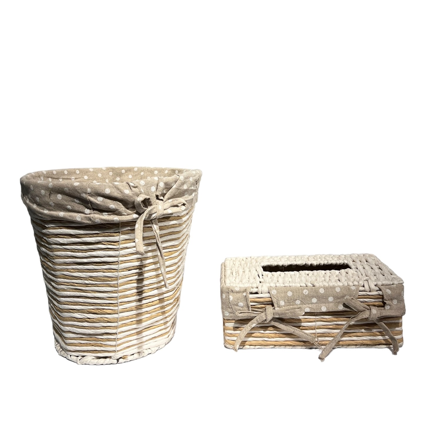 ONIE Tissue Box and Basket Set