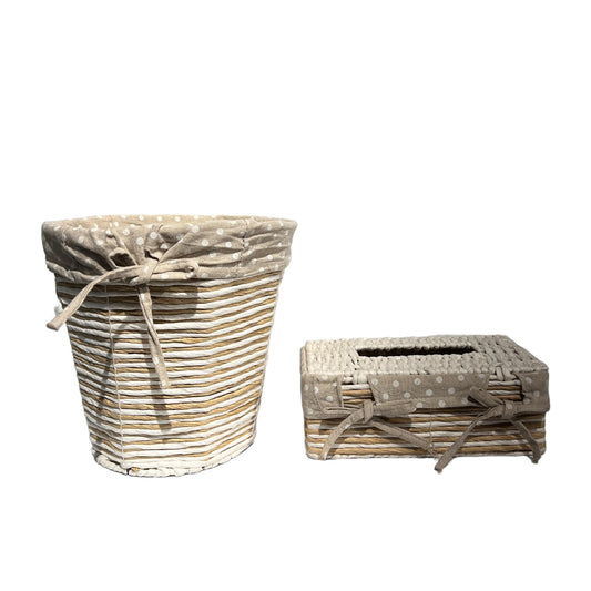 ONIE Tissue Box and Basket Set