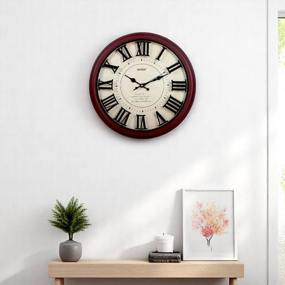 Brown & Beige Wall Clock