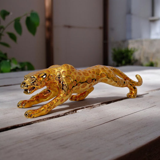 Golden Tiger Statue