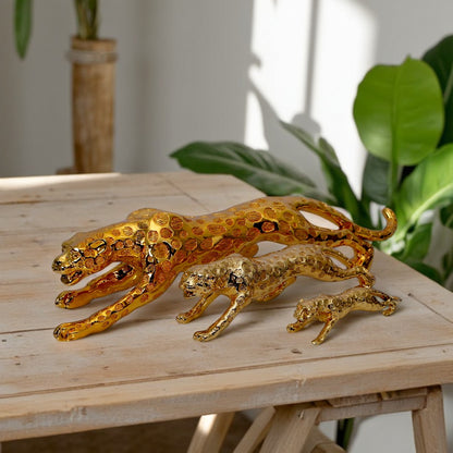 Golden Tiger Statue