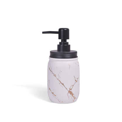 White Ceramic Soap Dispenser