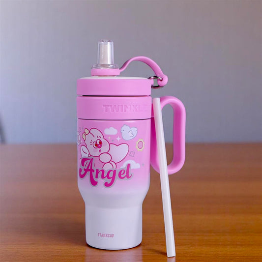Pink & White Tumbler