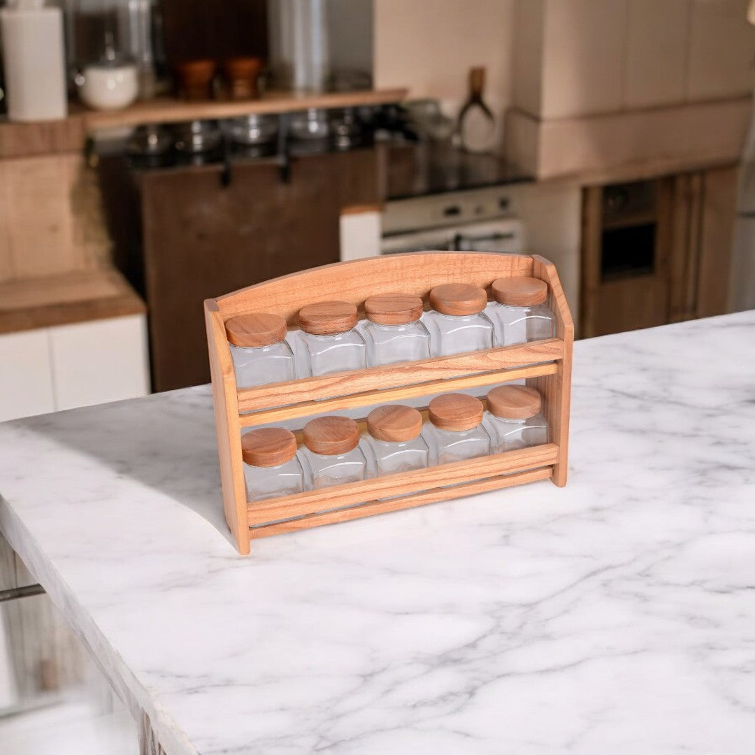Modo Spice Rack Spices Rack Square | Stylish & Functional Spice Storage – Modiano